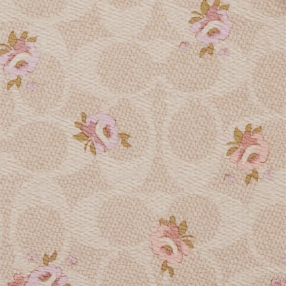 🌸 Coach Notebook In Signature Canvas With Floral Print - Picture 5 of 11